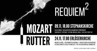 Konzert: Requiem² – Mozart und Rutter am 9. und 24. November 2024